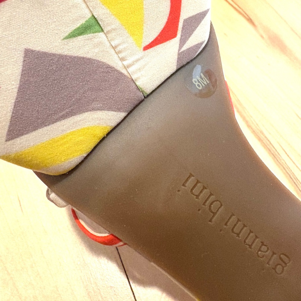 Colorful Platform Sandals - Picture 9 of 9